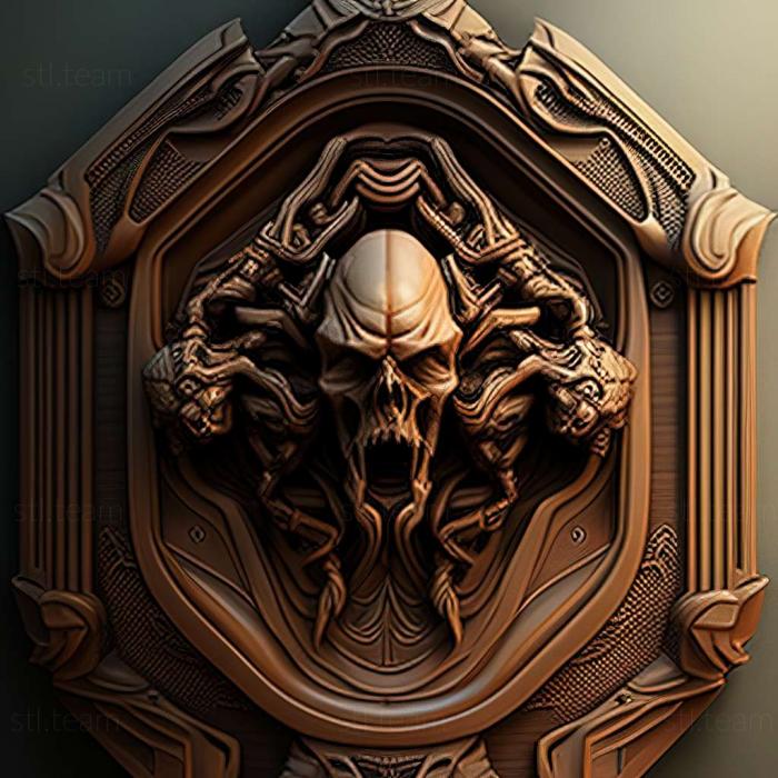 3D model Doom 3 Resurrection of Evil game (STL)